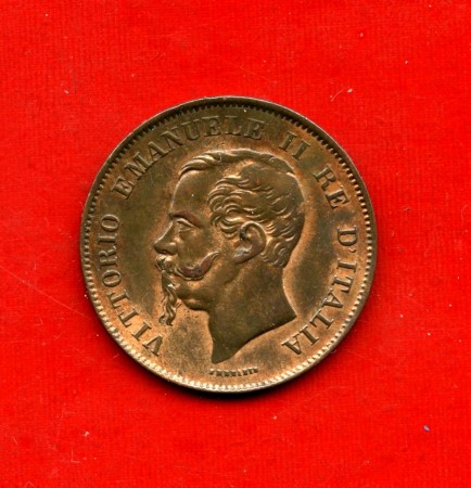 1867 - REGNO D'ITALIA - 5 CENTESIMI VITTORIO EMANUELE II° - LOTTO/M30543