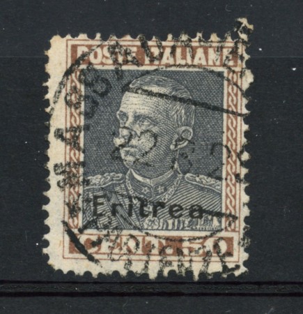 1928 - LOTTO/17225B - ERITREA - 50 cent.  BRUNO - USATO