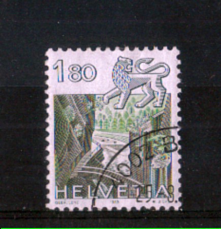 1983 - LOTTO/SVI1172U - SVIZZERA - 1,80 Fr. ZODIACO LEONE - USATO