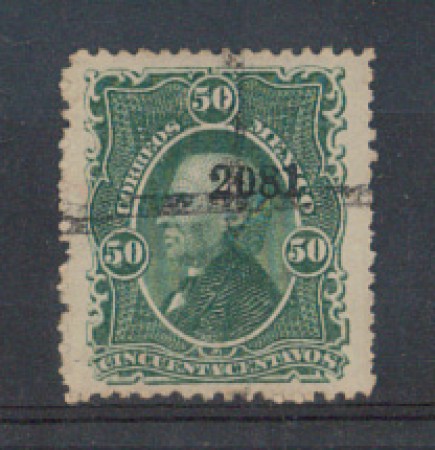 1874/80 - LOTTO/4978 - MESSICO - 50c. VERDE