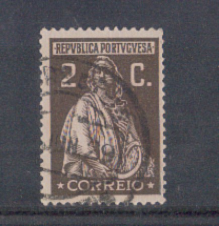 1926 - LOTTO/9679AU - PORTOGALLO - 2c. BRUNO LILLA - USATO