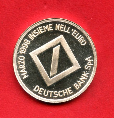 1998 - GETTONE - LOTTO/48559 - GETTONE IN ARGENTO  INSIEME NELL'EURO