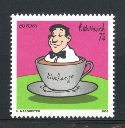 2005 - AUSTRIA - LOTTO/42027 - EUROPA GASTRONOMIA - NUOVO