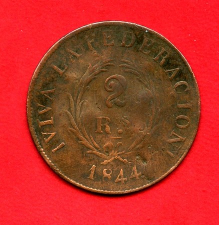 1844 - ARGENTINA - LOTTO/M47668 - 2 REALES  BUENOS AYRES