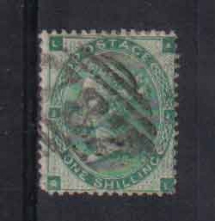 1862 - LOTTO/3511 - GRAN BRETAGNA - 1 Sc. VERDE. - TAV. 1