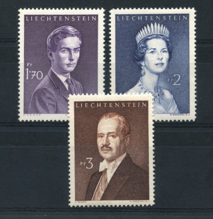 1960 - LOTTO/16655 - LIECHTENSTEIN - PRINCIPI 3v. - NUOVI