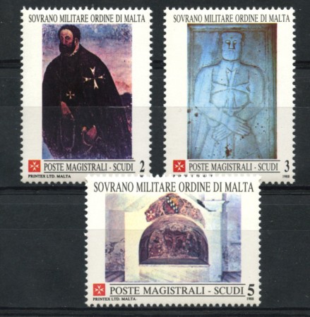 1988 - LOTTO/19563 - S.M.O.M. - VESTIGIA 3v. - NUOVI