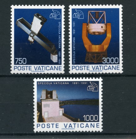 1991 - LOTTO/22183 - VATICANO - SPECOLA VATICANA  3v. - NUOVI