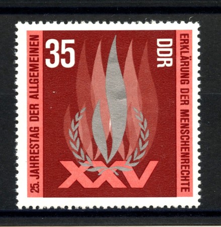 1973 - GERMANIA DDR - DIRITTI DELL'UOMO - NUOVO - LOTTO/36478