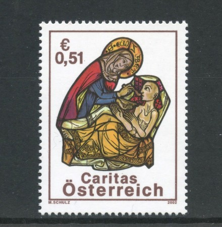 2002 - AUSTRIA - LOTTO/41947 - CARITAS - NUOVO