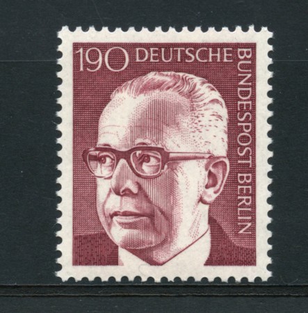 1970 - LOTTO/15546 - BERLINO - 1,90p. PRESIDENTE HEINEMANN - NUOVO