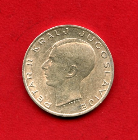 1938 - JUGOSLAVIA - LOTTO/M42780 - 20 DINARI ARGENTO PIETRO II°