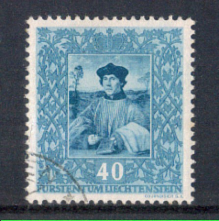 1949 - LOTTO/LIE235U - LIECHTENSTEIN - 40r. MASSYS - USATO