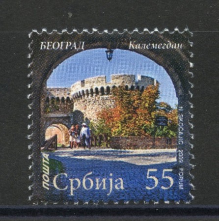 2009 - SERBIA REPUBBLICA - TURISMO CASTELLO DI KALEMEGDAN - NUOVO - LOTTO/35103