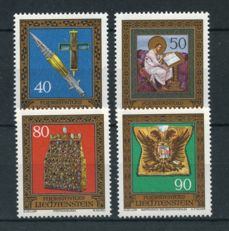 1977 - LOTTO/23513 - LIECHTENSTEIN - TESORO IMPERIALE 4v. - NUOVI