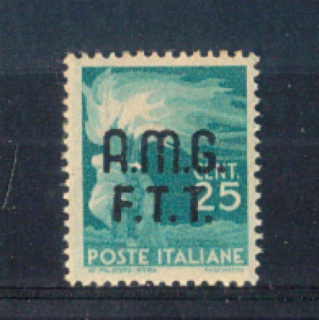 1947 - LOTTO/10172N - TRIESTE A - 25c. DEMOCRATICA