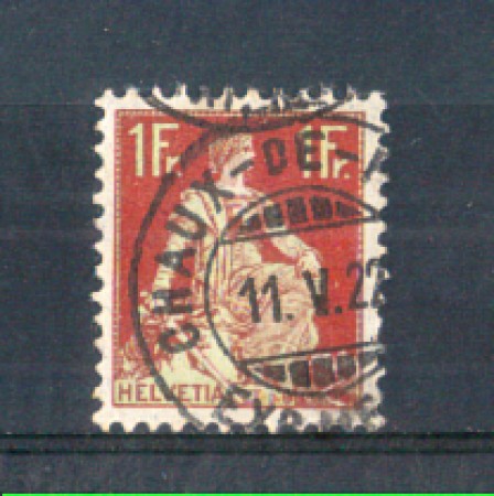 1908 - LOTTO/SVI126U - SVIZZERA - 1 Fr. CARMINIO - USATO