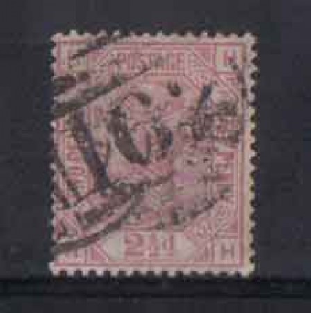 1875/80 - LOTTO/3545 - GRAN BRETAGNA - 2,5p. ROSA - TAV. 3