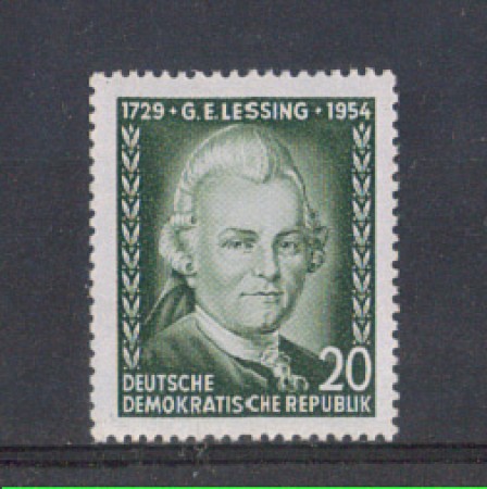 1954 - LOTTO/5164 - GERMANIA ORIENTALE - G.E. LESSING