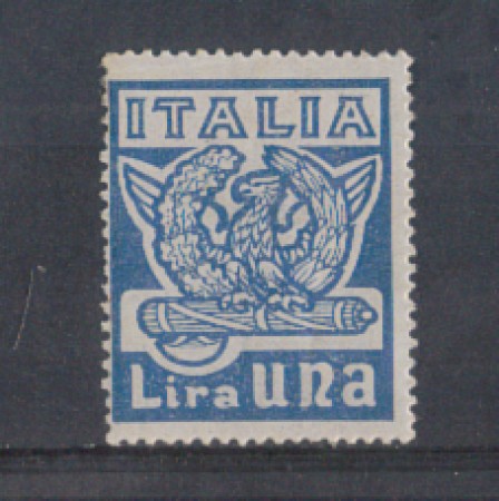 1923 - LOTTO/REG144L - REGNO - 1 LIRA MARCIA SU ROMA - T/L