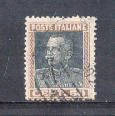 1927 - LOTTO/REG218U - REGNO - 50c. EFFIGE - USATO