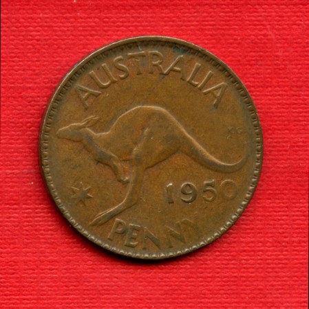 1950 - AUSTRALIA - LOTTO/M23075 - 1 PENNY  RE GIORGIO VI°