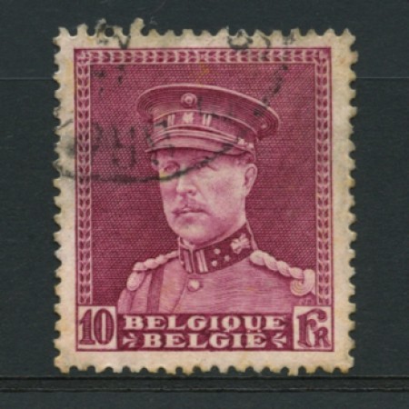 1931/32 - LOTTO/12173 - BELGIO - 10 Fr. RE ALBERTO - USATO