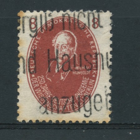 1950 - LOTTO/17517U - GERMANIA DDR - 8p. W. HUMBOLDT - USATO