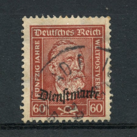 1924 - LOTTO/23014 - GERMANIA REICH - SERVIZIO 60p. BRUNO ROSSO - USATO