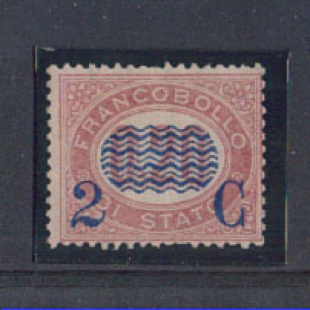 1878 - LOTTO/REG31L - REGNO - 2c. SU 0,20c. LACCA - T/L