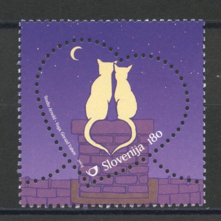 2004 - SLOVENIA - FRANCOBOLLO DELL'AMORE - NUOVO - LOTTO/34213