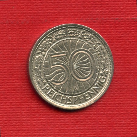 1929A - LOTTO/M23244 - GERMANIA - 50 REICHSPFENNIG