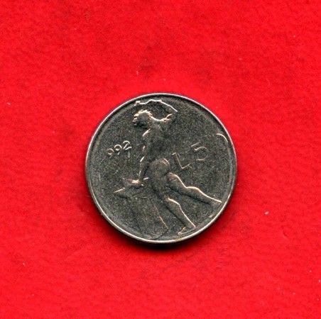 1992 - REPUBBLICA - LOTTO/M43228 - 50 LIRE VULCANO 2° TIPO  - VARIETA' 