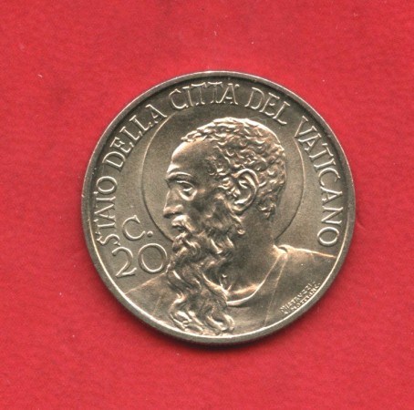 1937 - VATICANO - LOTTO/M47870 - 20 CENTESIMI PIO XI° - FDC