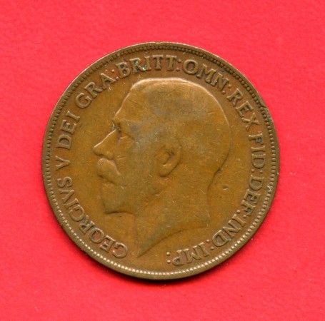 1919 - GRAN BRETAGNA - 1 PENNY GIORGIO V° - LOTTO/M37750