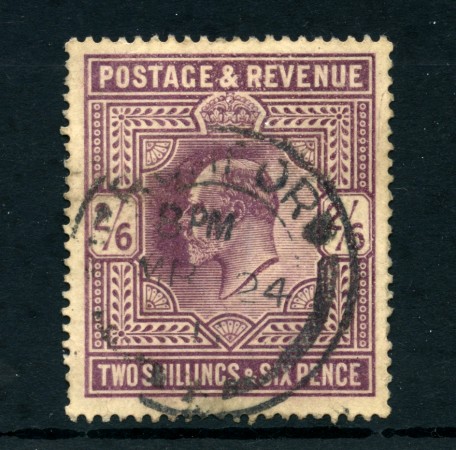 1902 - LOTTO/24276 - GRAN BRETAGNA - 2/6 VIOLETTO RE EDOARDO VII° - USATO