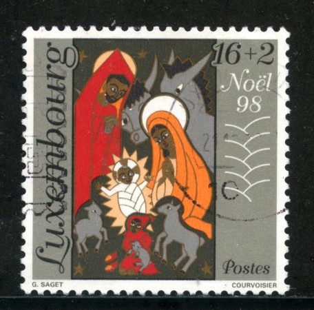 1998 - LUSSEMBURGO - 16+2 Fr. NATALE - LOTTO/29937