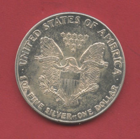 1988 - STATI UNITI - LOTTO/M48030 - 1 DOLLARO  LIBERTY ARGENTO