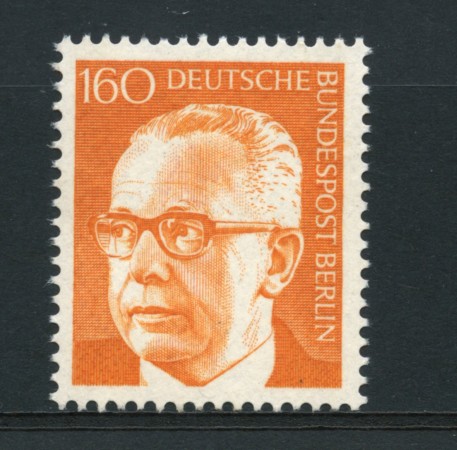 1970 - LOTTO/15544 - BERLINO - 1.60p.  PREDIDENTE HEINEMANN - NUOVO