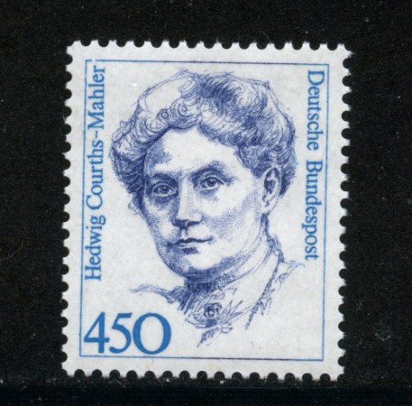 1992 - LOTTO/19012 - GERMANIA - 450p. DONNE CELEBRI - NUOVO