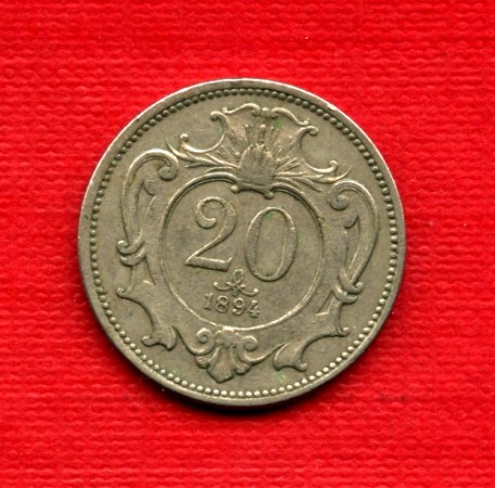 1894 - LOTTO/M20668 - AUSTRIA - 20 HELLER