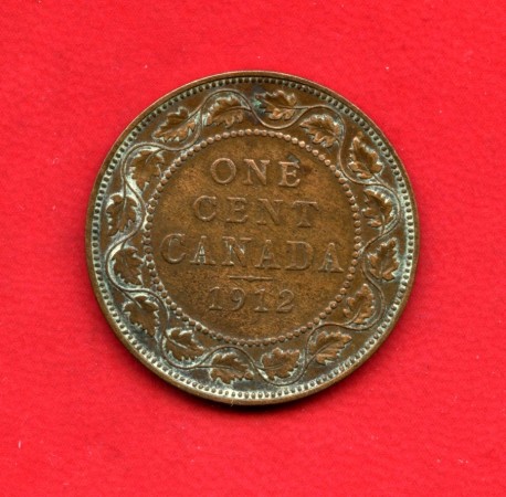 1912 - CANADA - 1 CENTESIMO GIORGIO V° - LOTTO/M32445