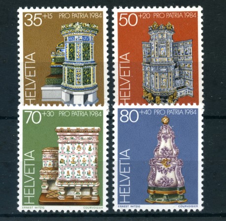 1984 - LOTTO/23586 - SVIZZERA - PRO PATRIA 4v. - NUOVI