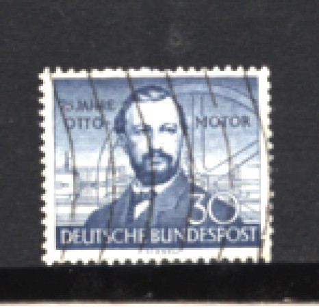 1952 - LBF/2439B - GERMANIA FEDERALE - 30p. N. OTTO- USATO