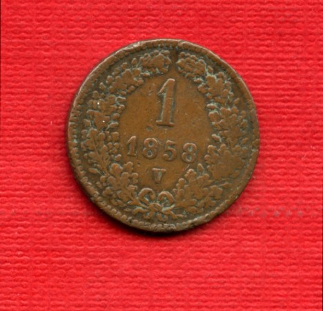 1858 - LOTTO/M23051 - LOMBARDO VENETO - 1 SOLDO AUSTRIACO Z.VENEZIA