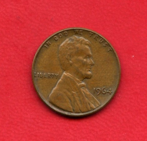 1964 - STATI UNITI - 1 CENT. LINCOLN - LOTTO/M26176