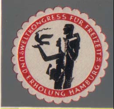 GERMANIA - 1936 - LOTTO/1789 - CONGRESSO TEMPO LIBERO
