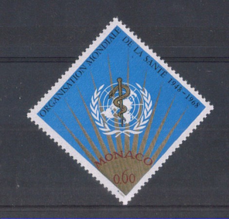 1968 - LOTTO/8455 - MONACO - ORGANIZZAZIONE SANITA'