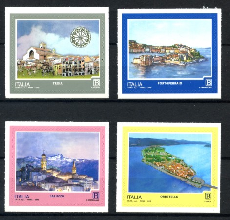 2019 - REPUBBLICA - TURISTICA  4v. - NUOVI - LOTTO/37125