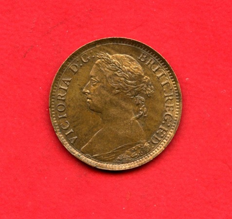 1887 - GRAN BRETAGNA - LOTTO/M42775 - FARTHING REGINA VITTORIA